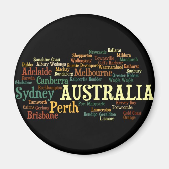 AUSTRALIA Magnet (Vorne)
