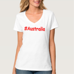 "#Australia" Niedliches Design. Jetzt kaufen T-Shirt