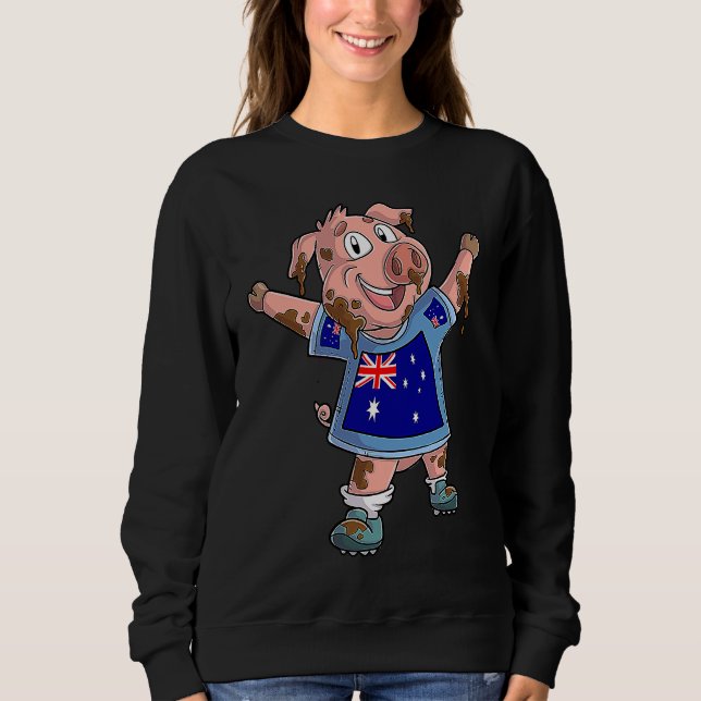 Australia Pig Fan Sweatshirt (Vorderseite)