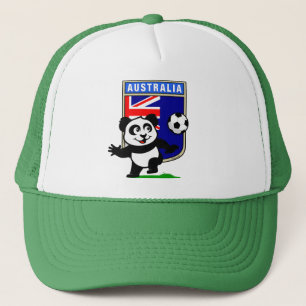 Australia Soccer Panda Truckerkappe