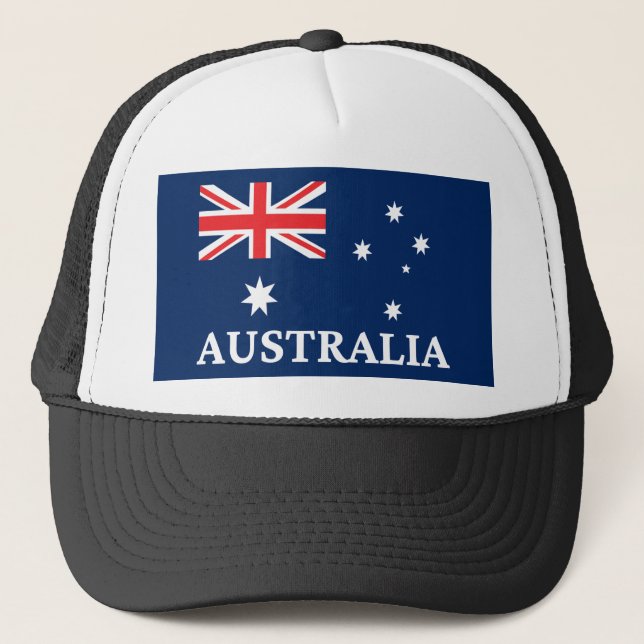 Australia Truckerkappe (Vorderseite)