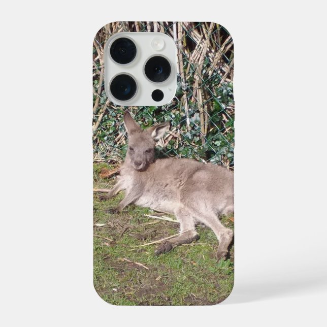Australia Wallaby  iPhone 15 Pro Cases Hülle (Rückseite)
