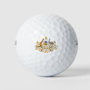 Australia-Wappen Golfball
