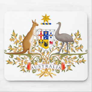 Australia-Wappen Mousepad