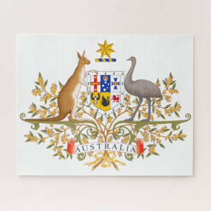 Australia-Wappen Puzzle