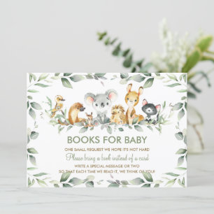 Australian Animals Greenerity Books for Baby Card Einladung