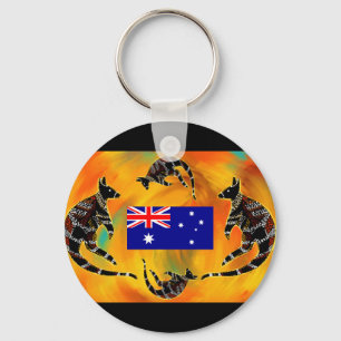 AUSTRALIAN ART SCHLÜSSELANHÄNGER