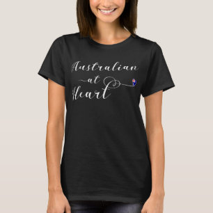 Australian at Heart Teirt, Aus T-Shirt