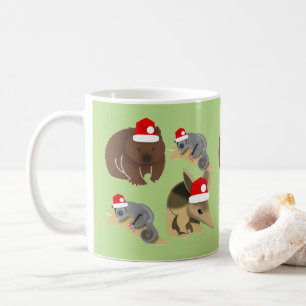 Australian Baby Animals Weihnachten Kaffeetasse