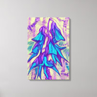 Australian Bird Blume, tropisches Türkis