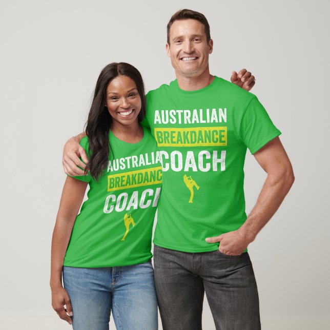 Australian Breakdance Costume Coach Break Dancer T-Shirt (Unisex)
