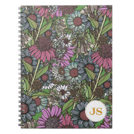 Australian Bush Wildblume Summer Garden Notizblock