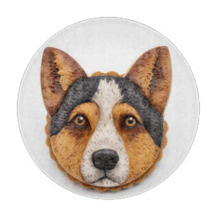 Australian Cattle Dog 3D Inspiriert Schneidebrett