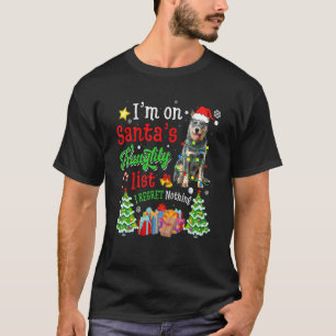 Australian Cattle Dog auf der unartigen Liste von T-Shirt