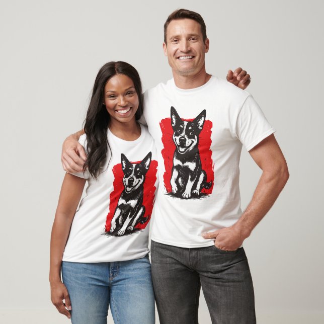 Australian Cattledog [00334c] T-Shirt (Unisex)
