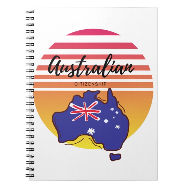 Australian Citizenship Notizblock (Vorderseite)