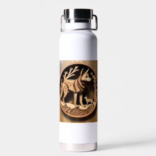 "Australian Dingo: A Nature's Print" Trinkflasche