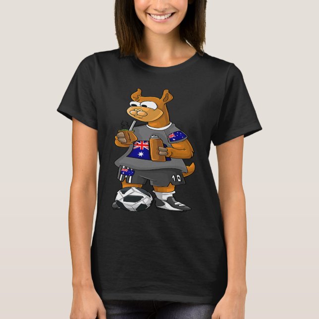 Australian Fan Lama T-Shirt (Vorderseite)