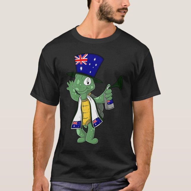 Australian Fan Tortoise T-Shirt (Vorderseite)