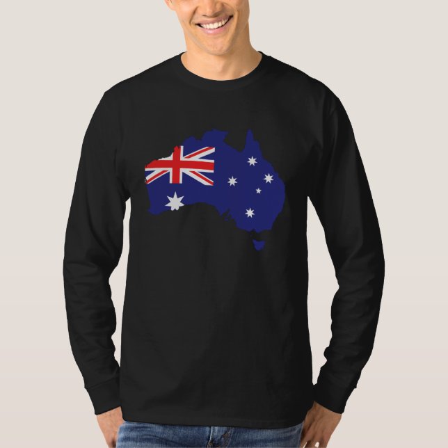Australian Flag Men Women Kids T-Shirt (Vorderseite)