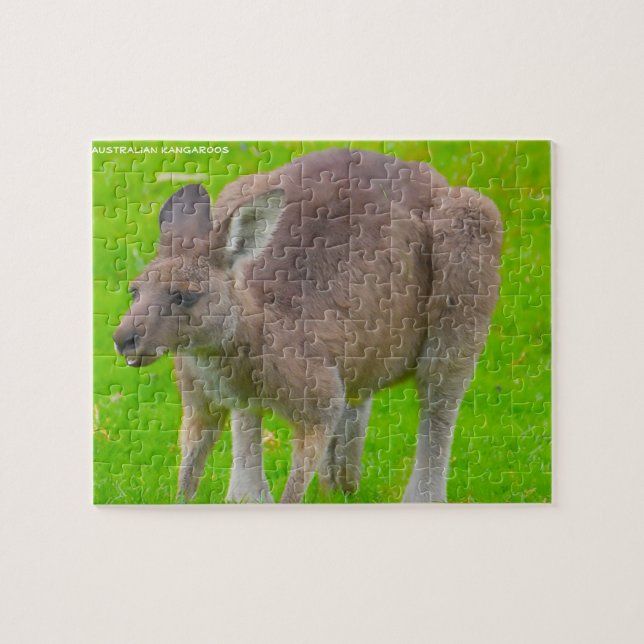 Australian Kangaroo Puzzle (Horizontal)
