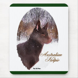 Australian Kelpie Christmas Geschenke Mousepad