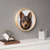 Australian Kelpie Dog 3D Inspiriert