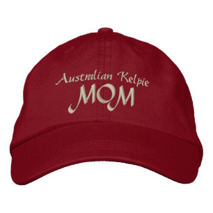 Australian Kelpie Dog MAMA Bestickte Baseballkappe
