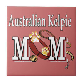 Australian Kelpie Dog MAMA Fliese