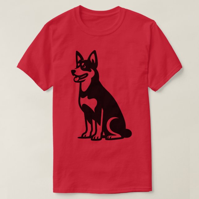 Australian Kelpie Dog T-Shirt (Design vorne)