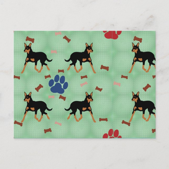 Australian Kelpie Postkarte (Vorderseite)