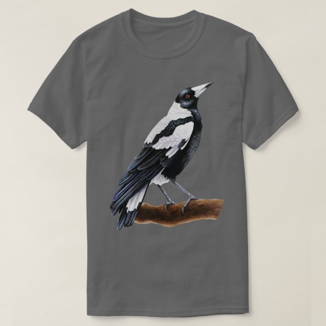 Australian Magpie TShirt (Design vorne)