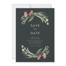 Australian Native Gum Blossom Save the Date