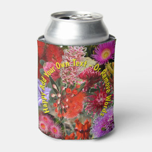 Australian Native Wild Blume Stubby Holder Dosenkühler