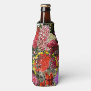 Australian Native Wild Blume Stubby Holder Flaschenkühler