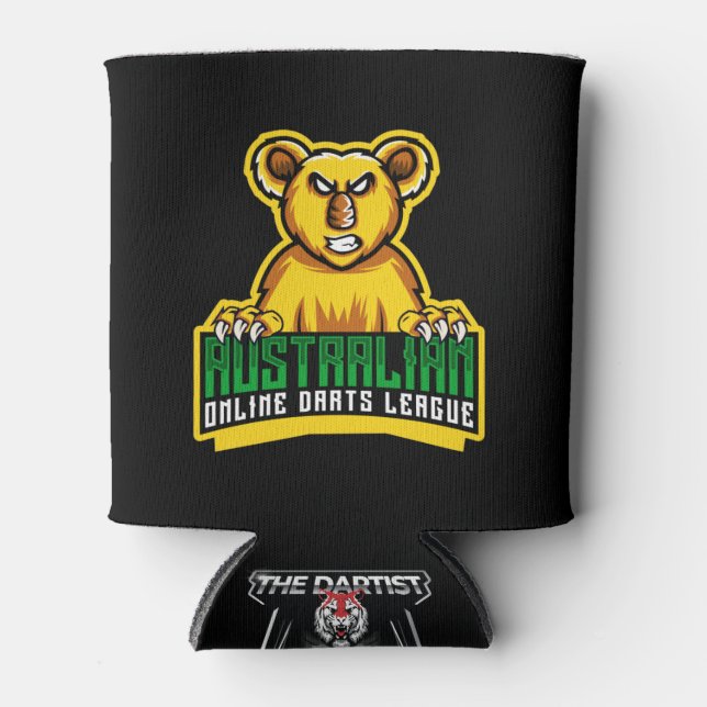 Australian Online Darts League Stubby Holder Dosenkühler (Vorderseite)