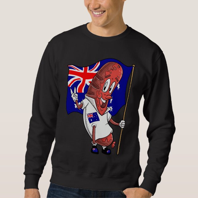 Australian pork roast sausage sweatshirt (Vorderseite)