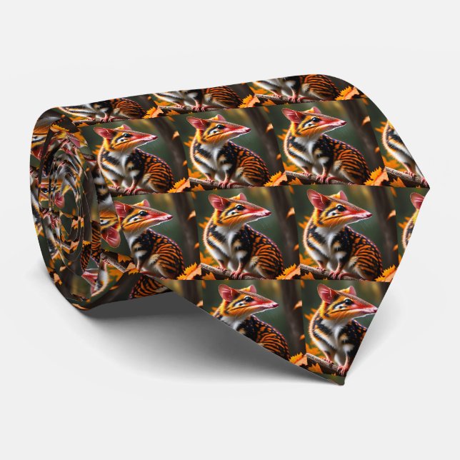 Australian Quoll, Neck Tie Krawatte (Gerollt)