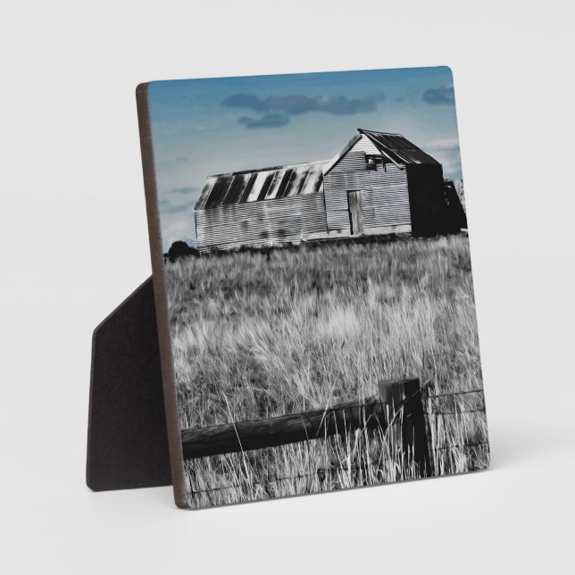 Australian Rural Relic Plaque Fotoplatte (Vorderseite)
