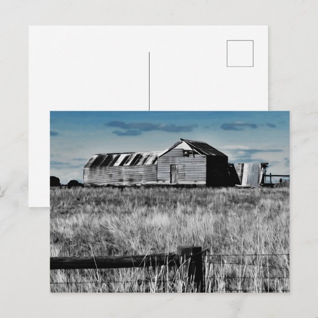 Australian Rural Relic Postcard Postkarte (Vorne/Hinten)
