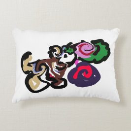 Australian shepherd and roses joy dekokissen