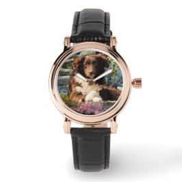 Australian Shepherd Art Armbanduhr
