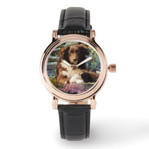 Australian Shepherd Art Armbanduhr