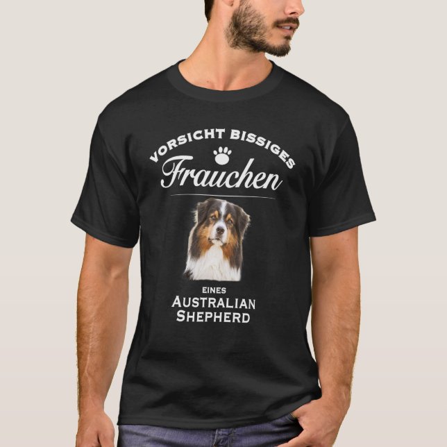Australian Shepherd Aussie Australian Shephe T-Shirt (Vorderseite)