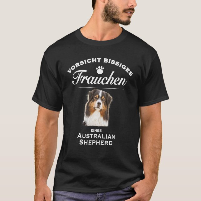 Australian Shepherd     Aussie   Australian Shephe T-Shirt (Vorderseite)
