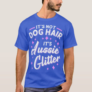 Australian Shepherd Aussie Dog Mama Glitzer T-Shirt