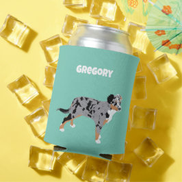 Australian Shepherd Aussie Dogs Can Sleeve Dosenkühler