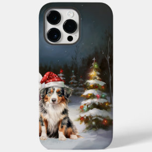 Australian Shepherd Caravan Christmas Adventure Case-Mate iPhone 14 Pro Max Hülle
