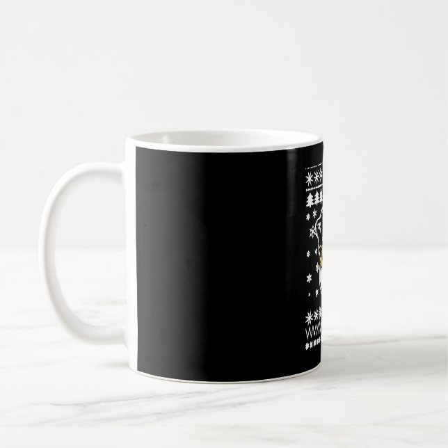 Australian Shepherd Christmas Shirt Kaffeetasse (Links)