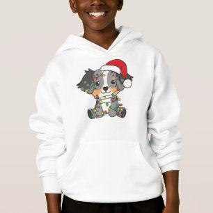 Australian Shepherd Christmas Winter Animals Hoodie